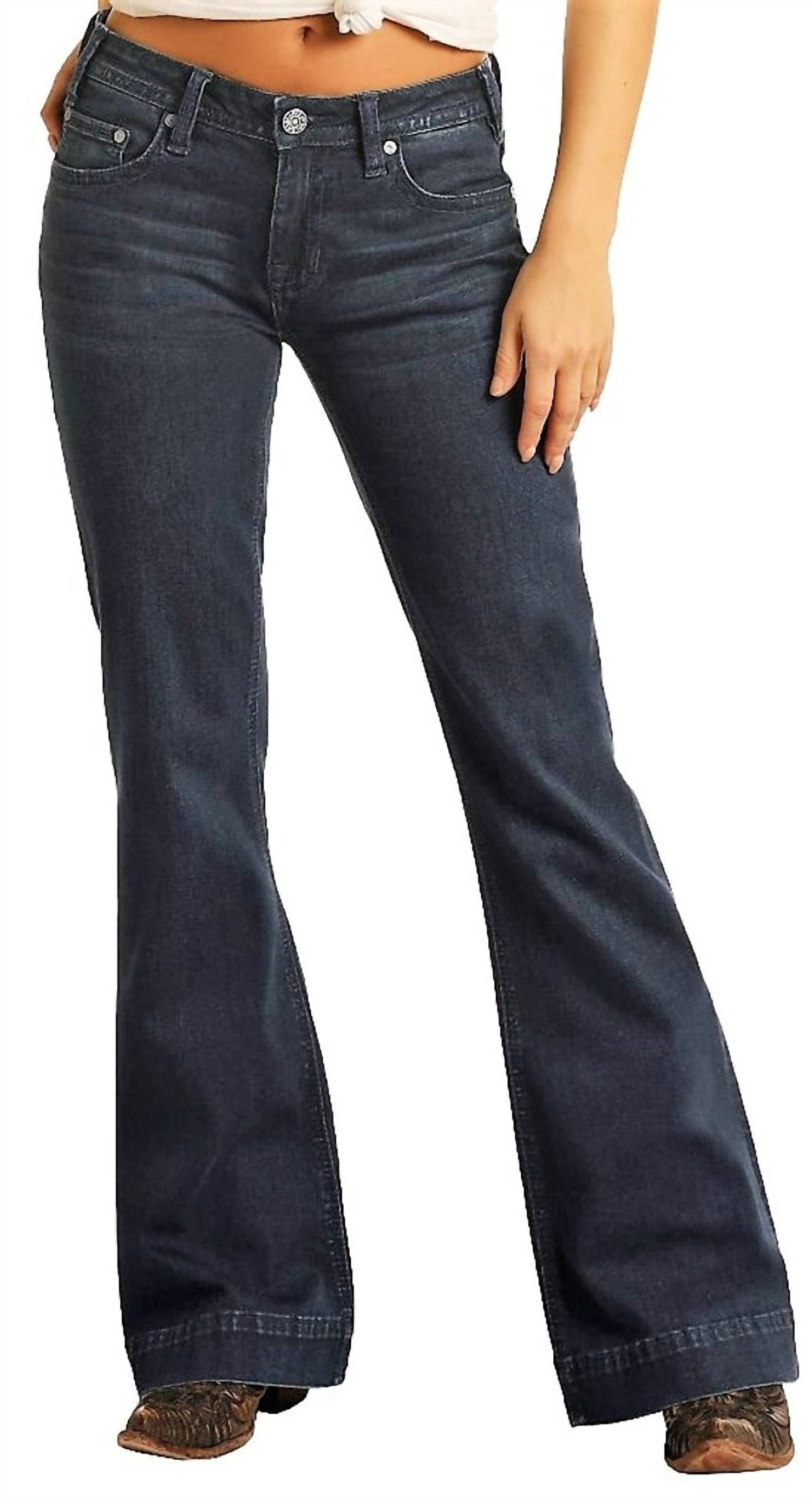 Rock & Roll Denim - Women's Mid Rise Extra Stretch Jean