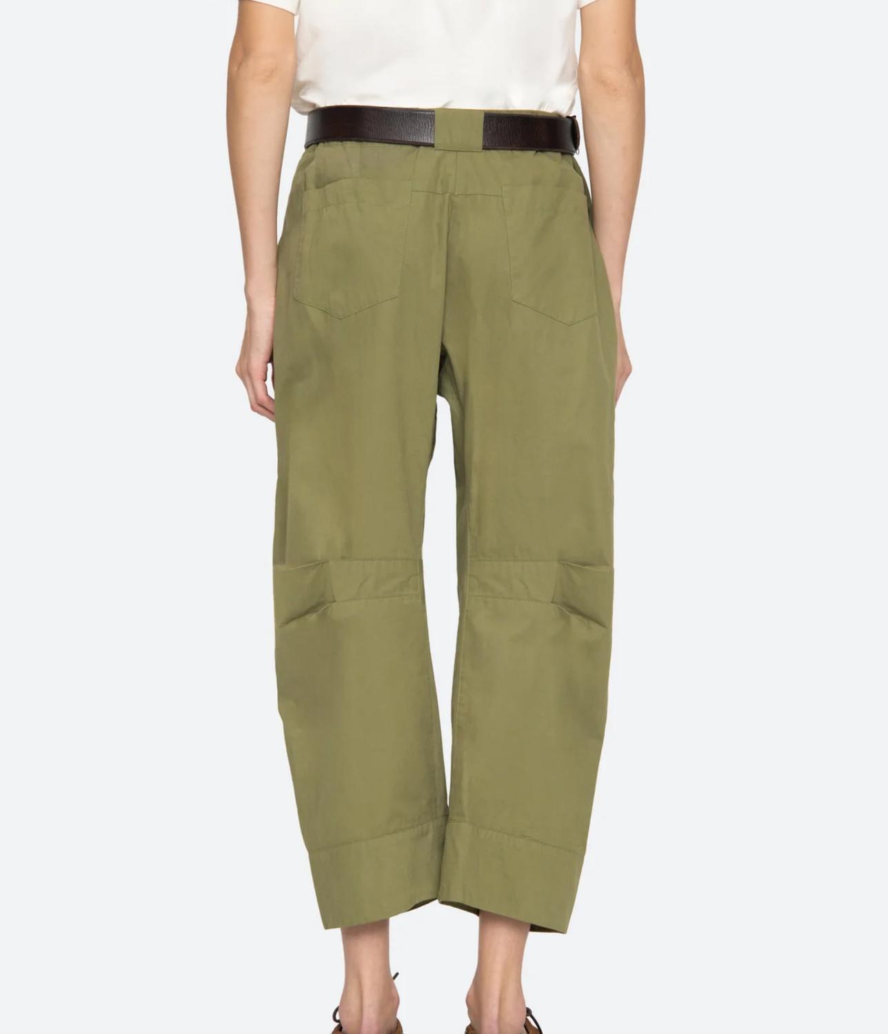 SEA ANDREA WORKWEAR PANTS in army - women's pants - detail view
