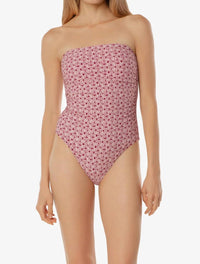 Helen Jon - Belted Bandeau One-piece