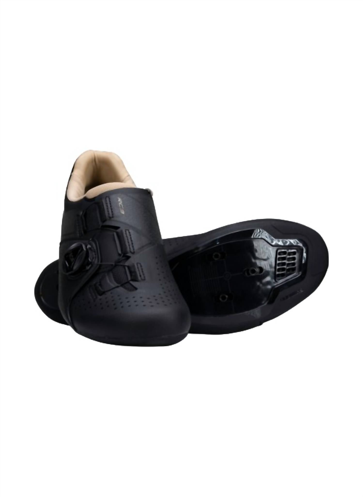 Shimano Men's Sh-rc300w Bicycle Shoes in black - men's shoe - detail view