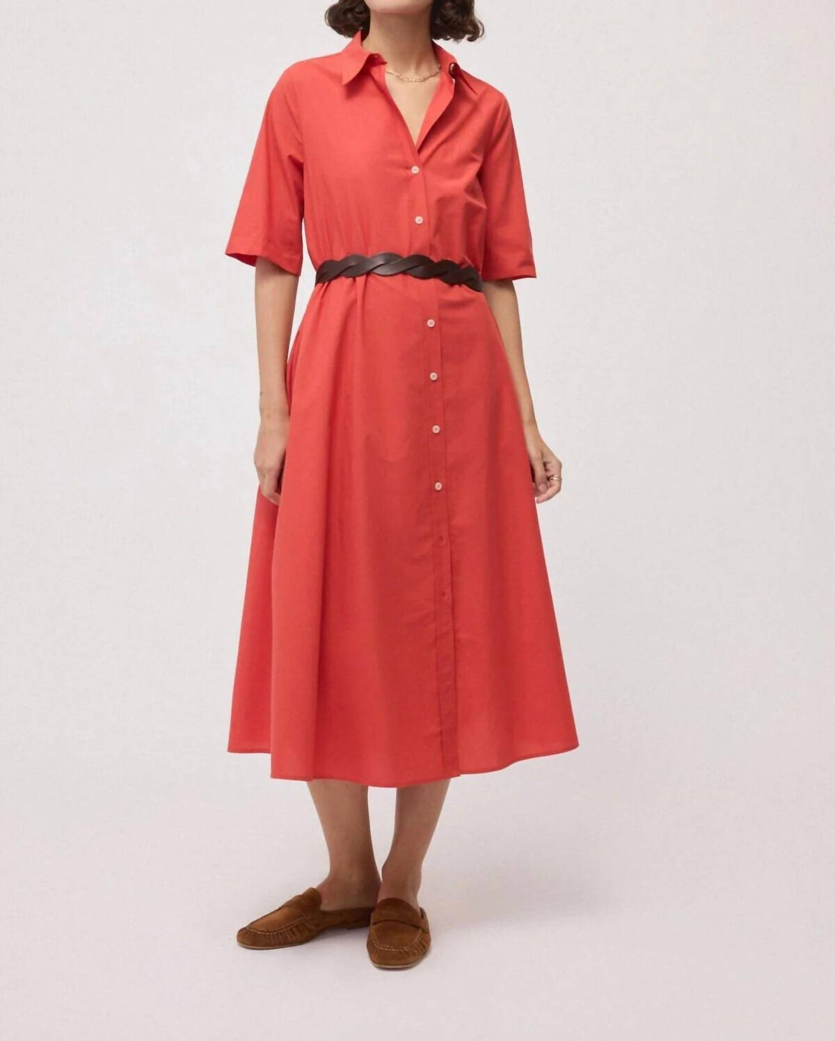 Ottod'Ame - Poplin Shirt Dress