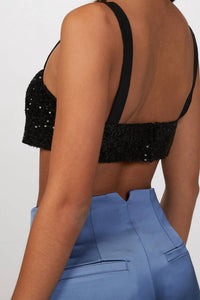 UNA BUSTIER TOP
