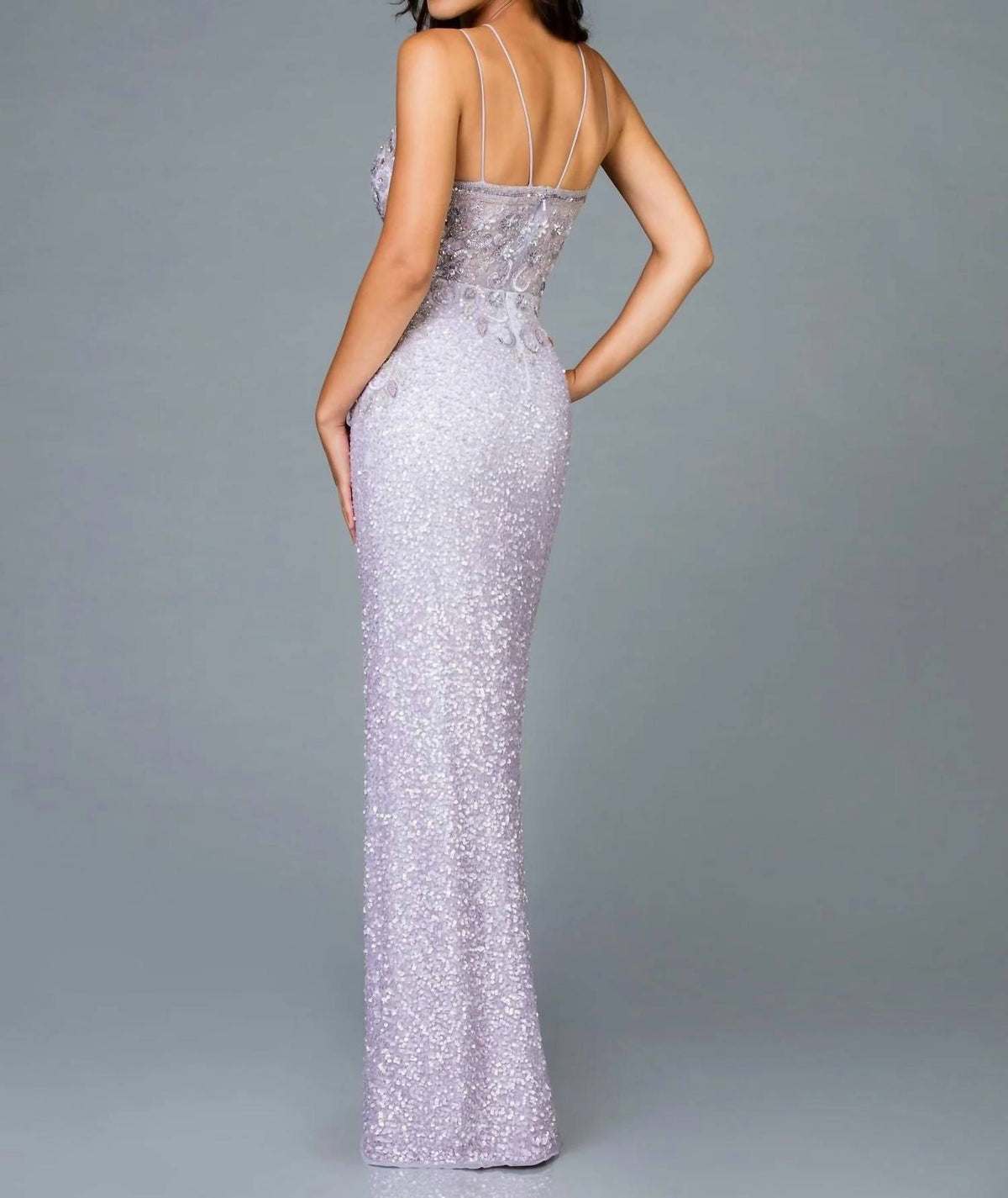Scala - Long Sequin Gown