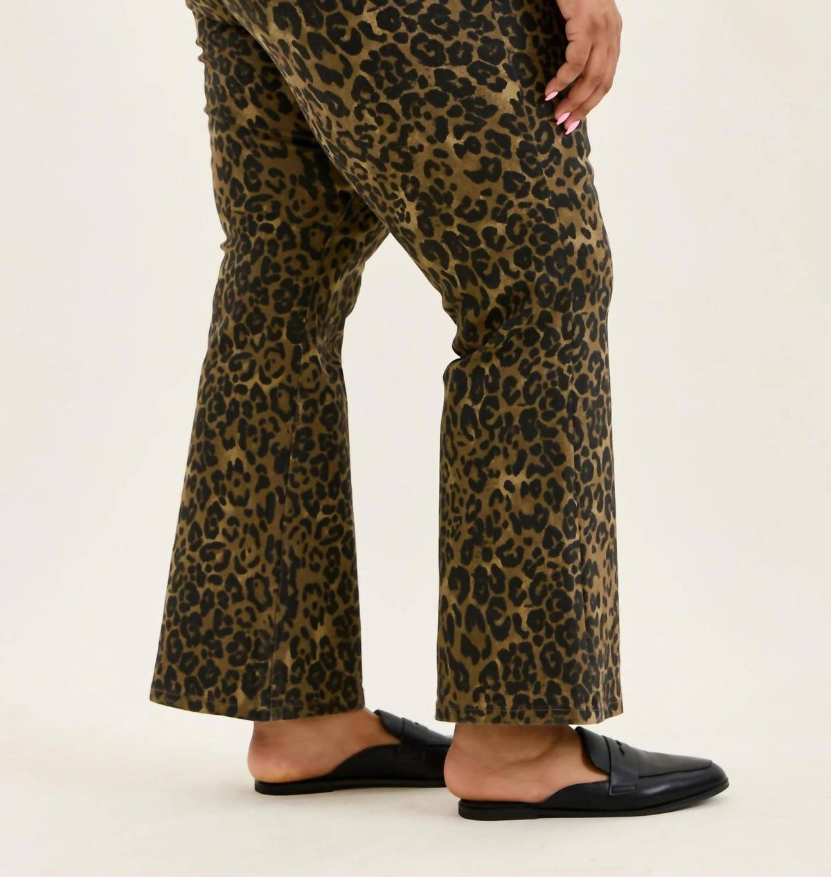 Judy Blue - High Waist Bootcut Print Jeans