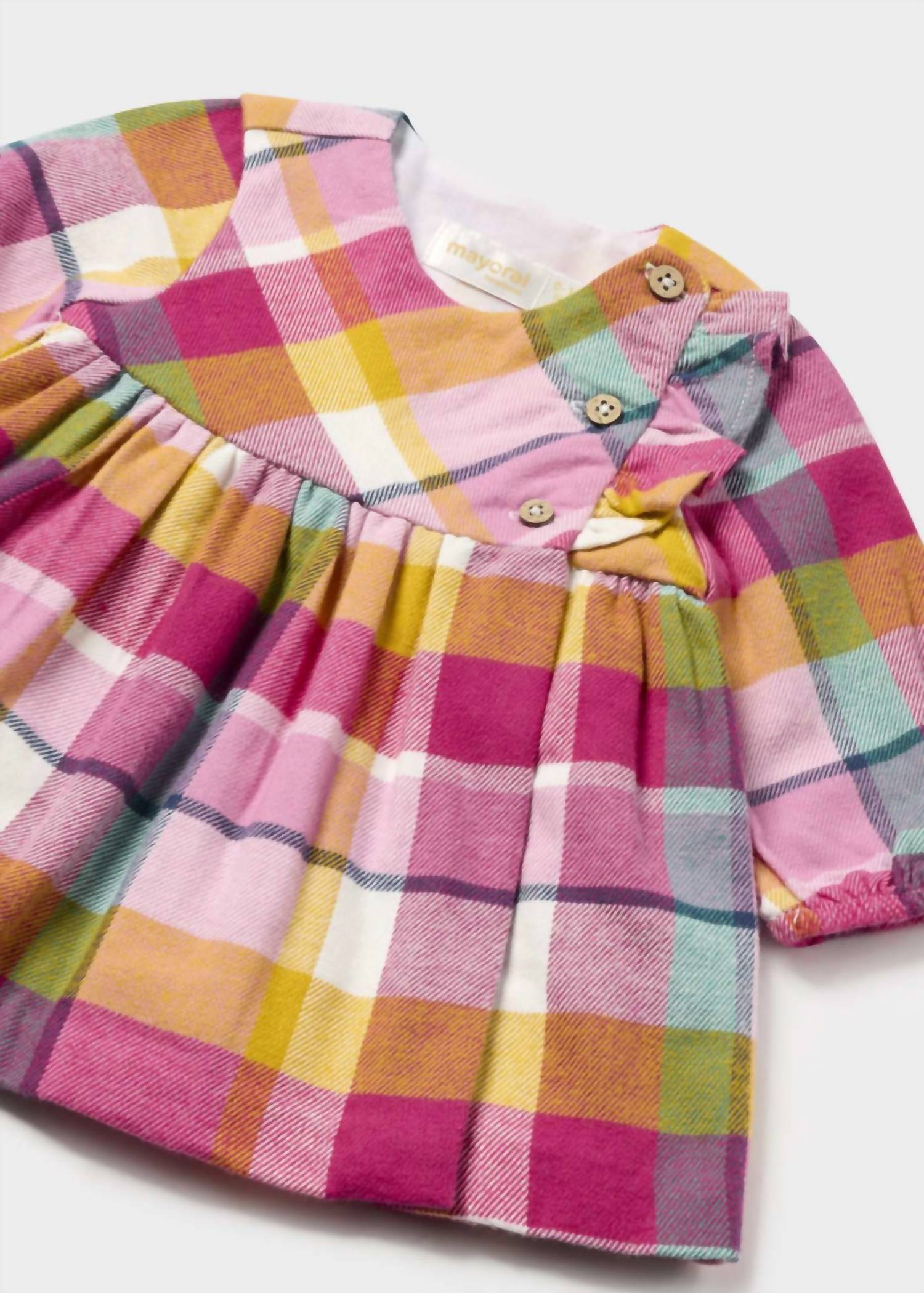 Mayoral - Girl's Checked Dress