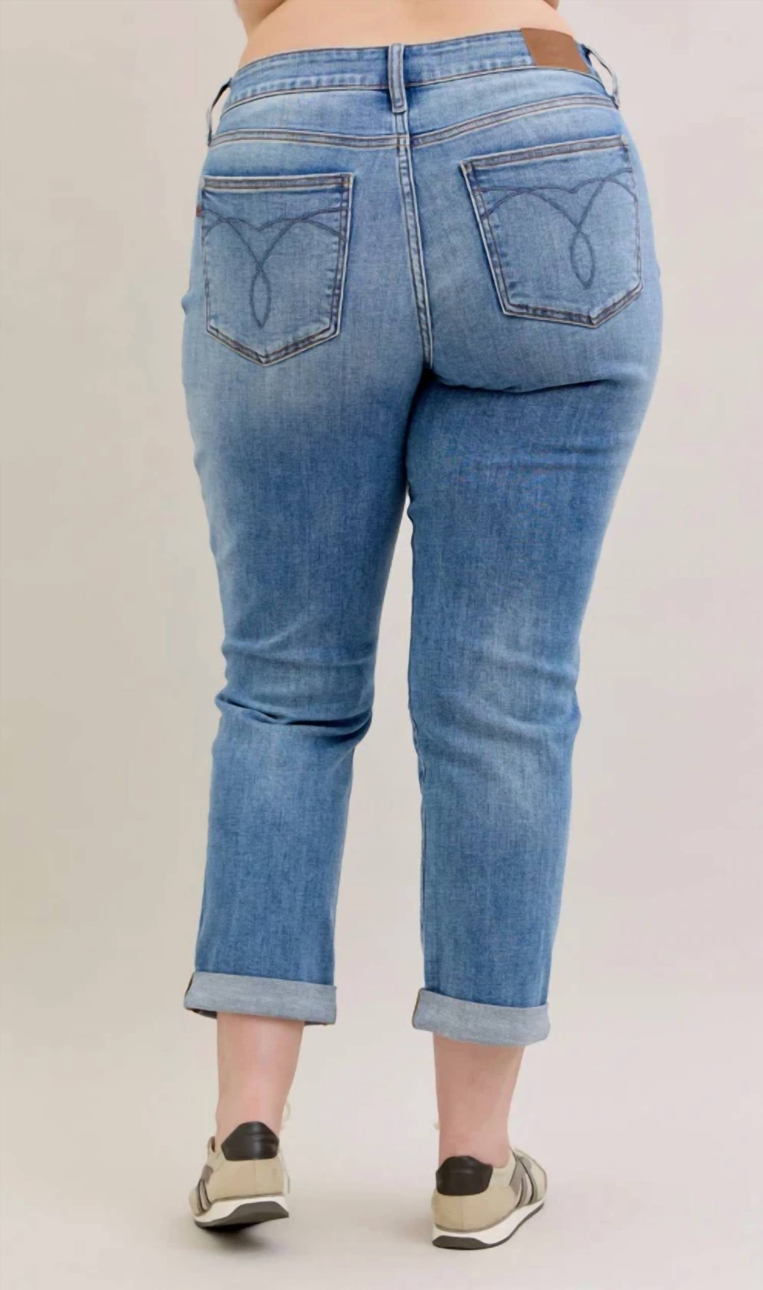 Judy Blue - Mr. Boyfriend Curvy Jeans