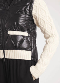 Cotes Of London - Hyde Quilted Down Wool Jacket