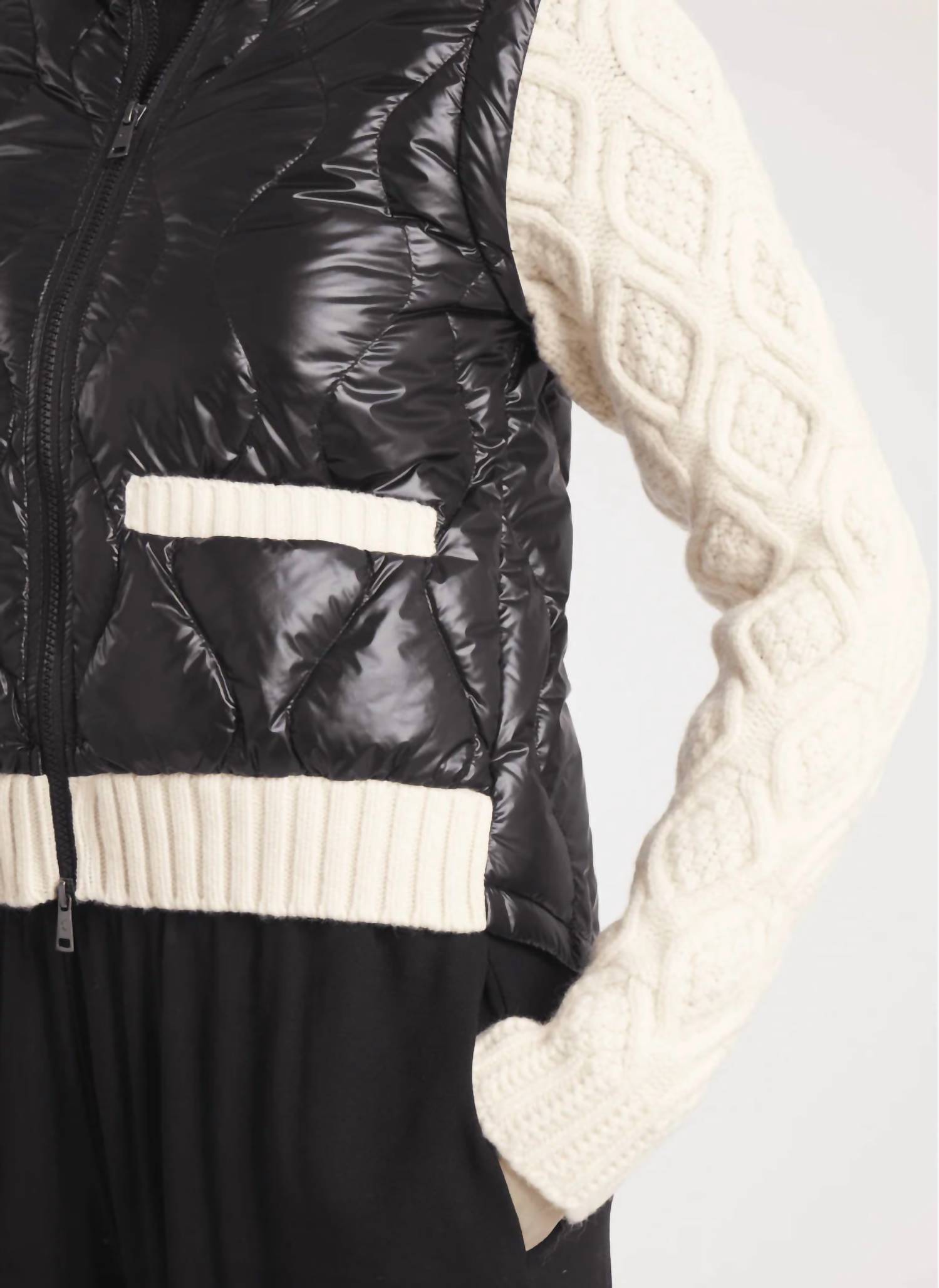 Cotes Of London - Hyde Quilted Down Wool Jacket