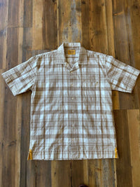 Original Madras Trading Company - Cuban Short Sleeve Plaid Shirt