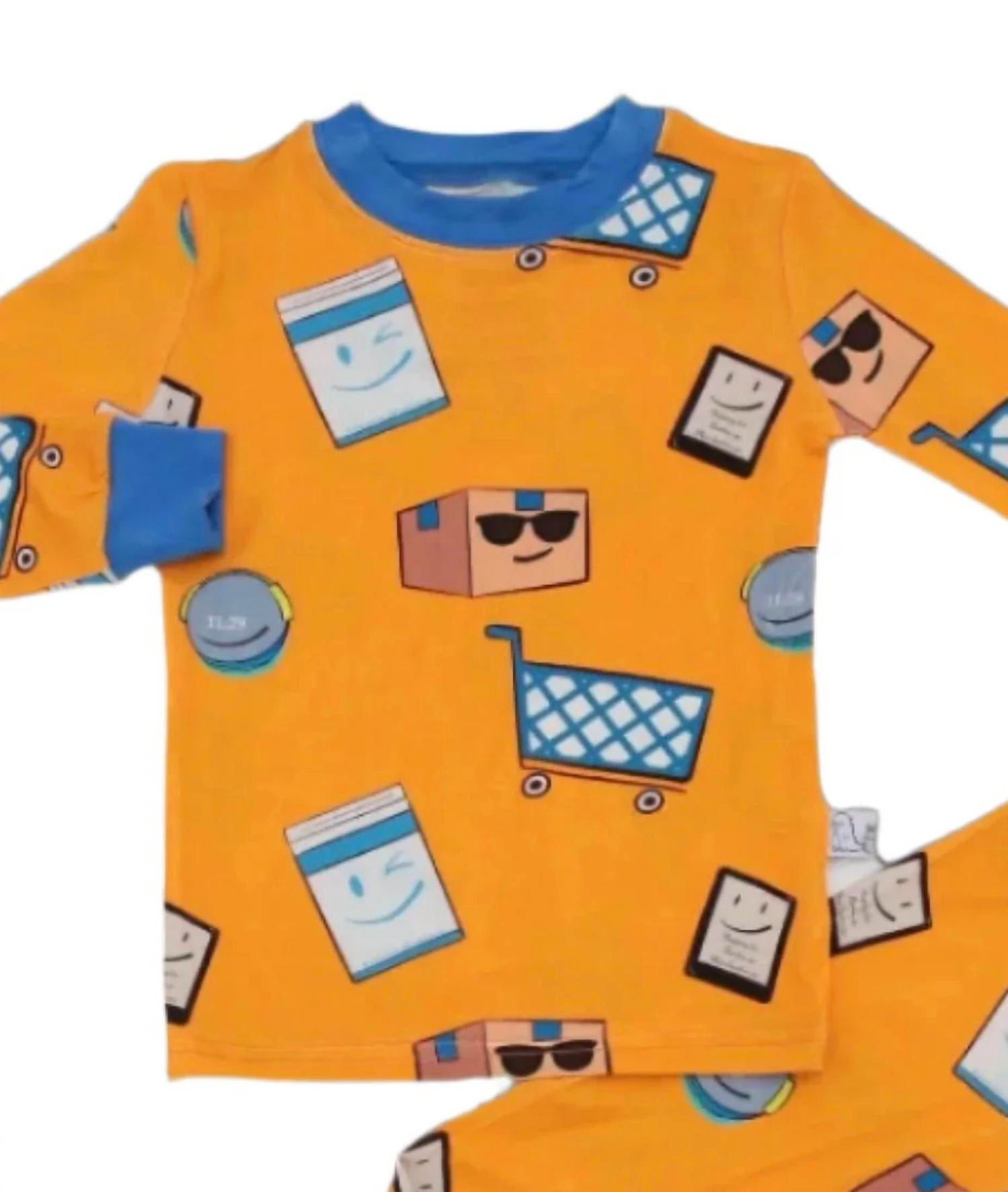 Ceddy & Ria - Kids A 2 Z Print Bamboo 2 Piece Loungewear