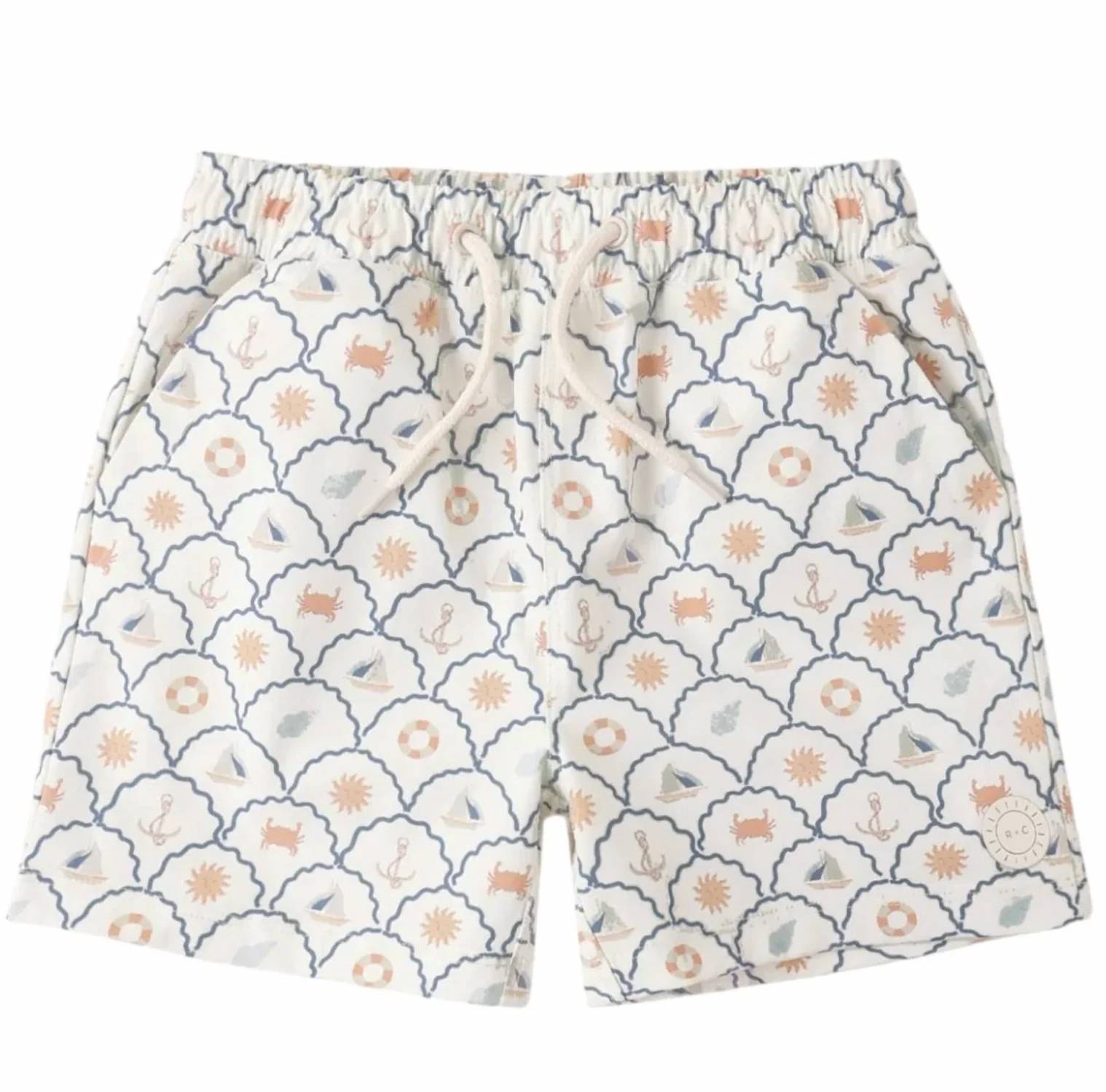 Rylee + Cru - Kid's Nautical Boardshort