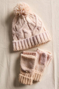 Free People - Rainbow Run Hat And Glove Set