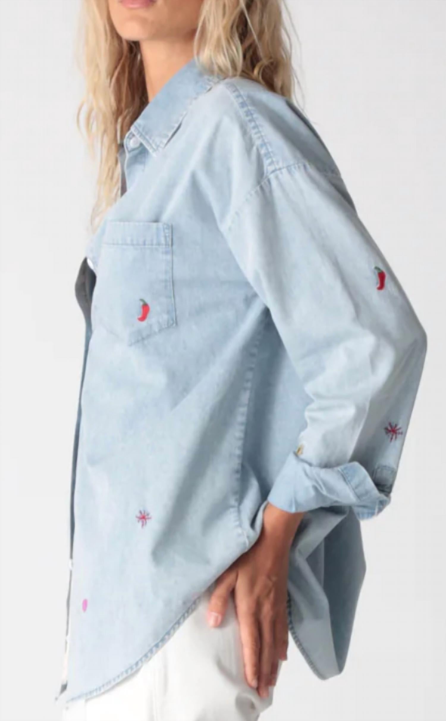 Electric & Rose - Boyfriend Button Down Shirt