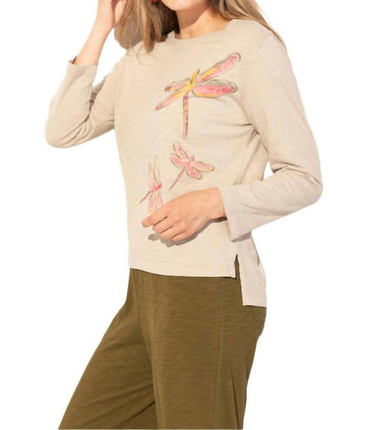 Habitat - Peruvian Cotton Mosaic Dragonfly Boxy Tee