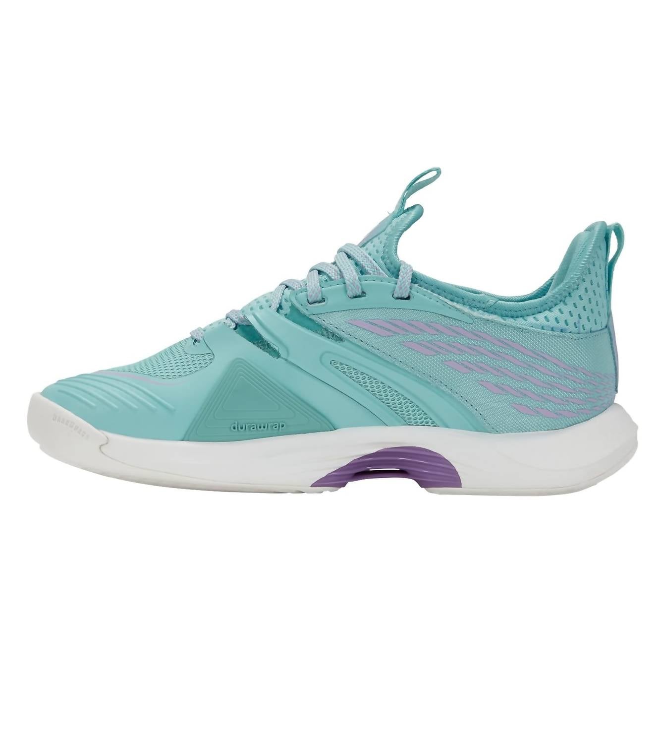 K-Swiss Women's Speed Trac Tennis Shoes in angel blue brilliant white - women's shoe - detail view
