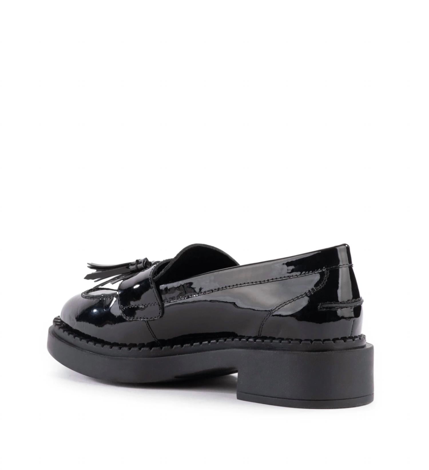 Seychelles Women's Final Call Loafers in black - women's flats - detail view