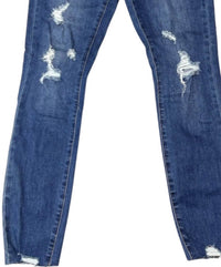 articles of society Women's Sarah Ankle Hilo Jeans in blue - women's jeans - detail view