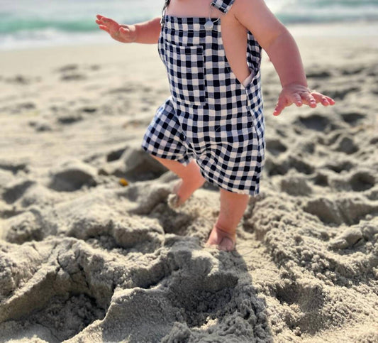 Me & Henry - Baby Boys Galleon Woven Overalls