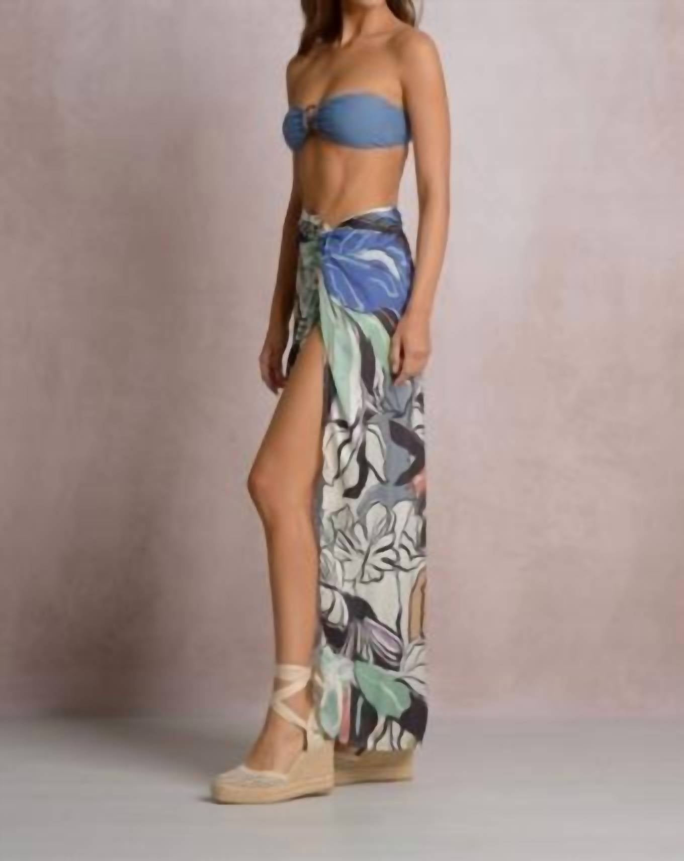 Elan - Women's Maxi Floral Skirt
