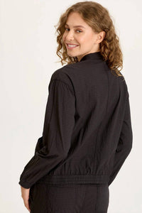 Xcvi - Amis Textured Cinchable Bomber Jacket