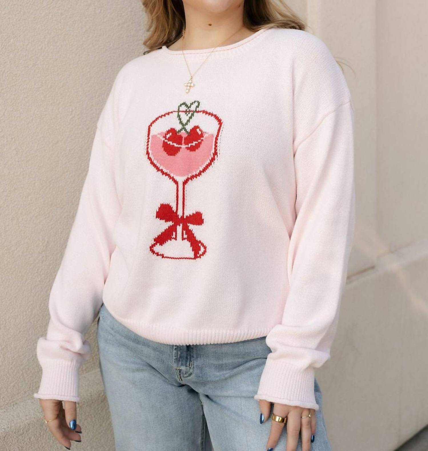 Sunday Edition - Valentine Martini Sweater