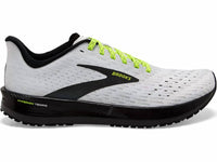 BROOKS Women's Hyperion Tempo Shoe in white nightlife black - women's shoe