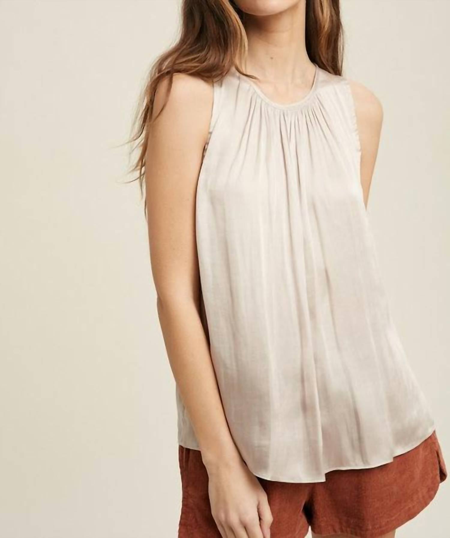 Wishlist - Satin Sleeveless Top