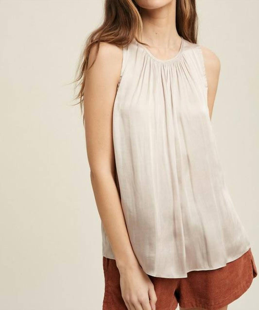 Wishlist - Satin Sleeveless Top