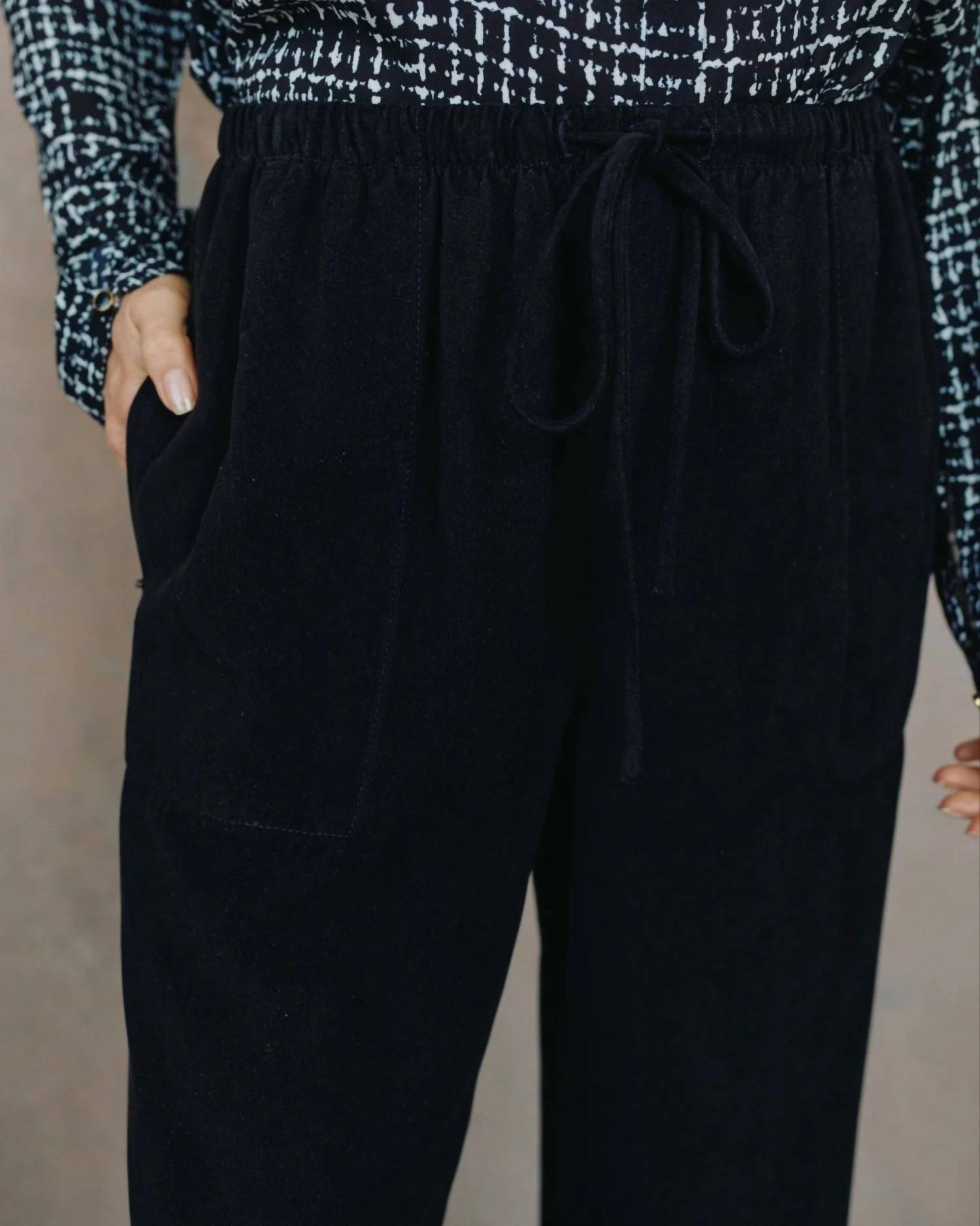 Bella Dahl - Kylie Wide Leg Drawstring Pant