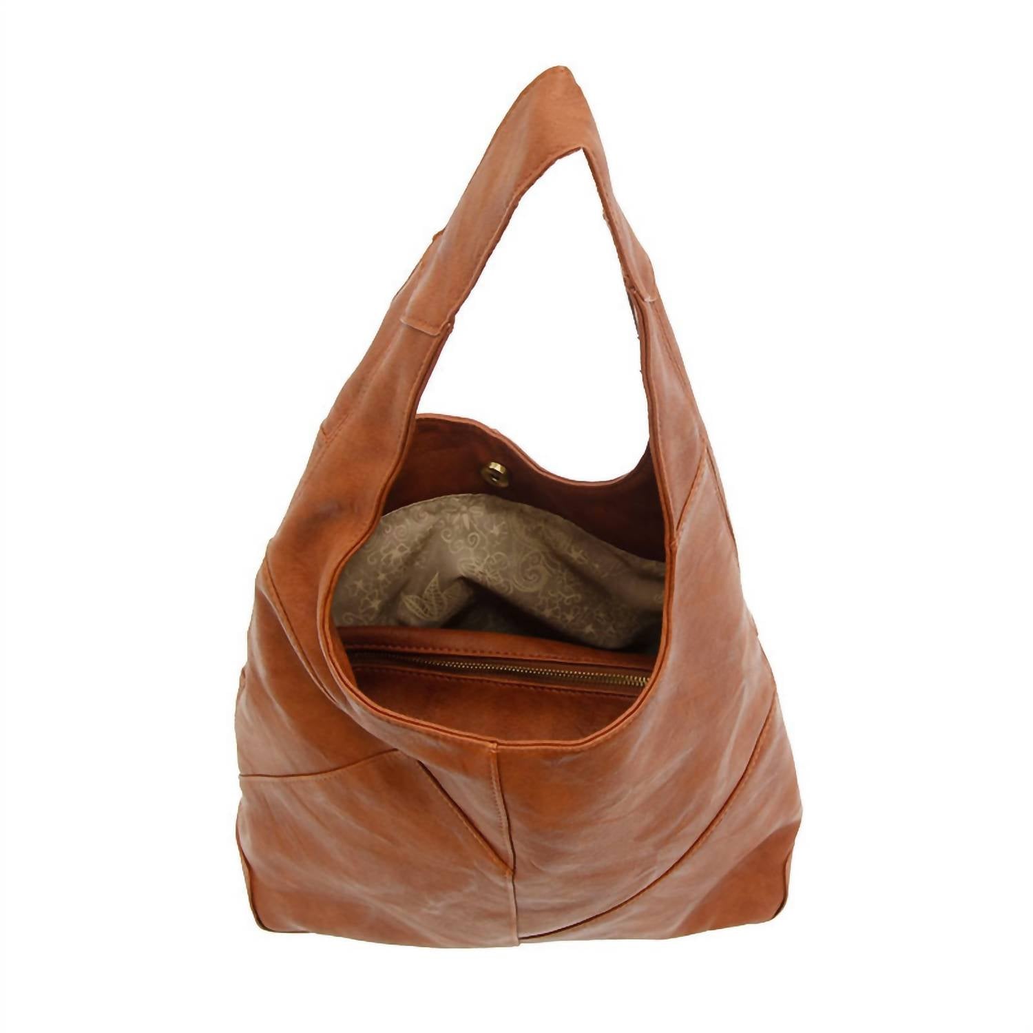 Joy Susan Neve Puzzle Hobo Bag in saddle - women's bag - view 4
