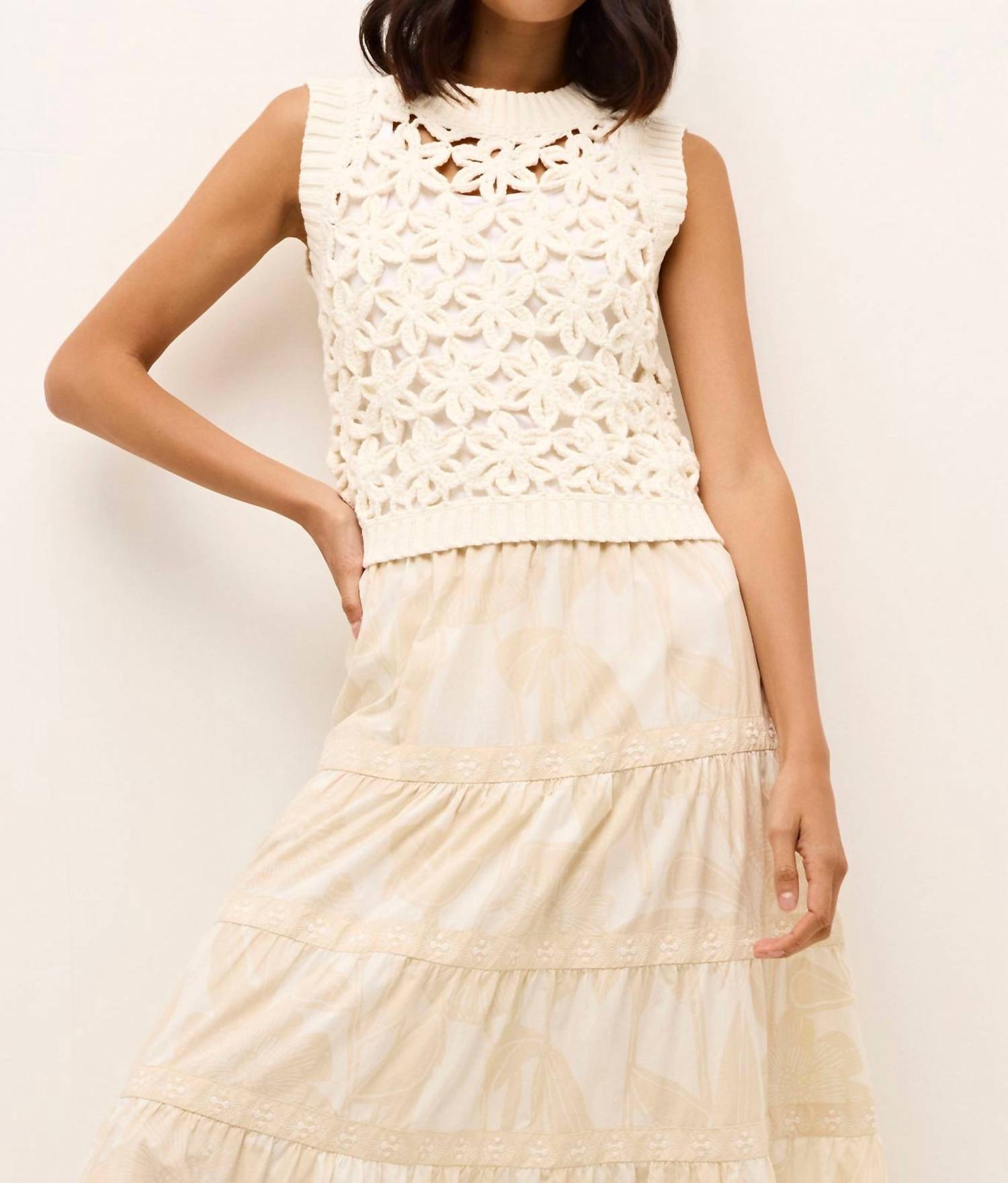 Marie Oliver - Thea Shell Sleeveless Top