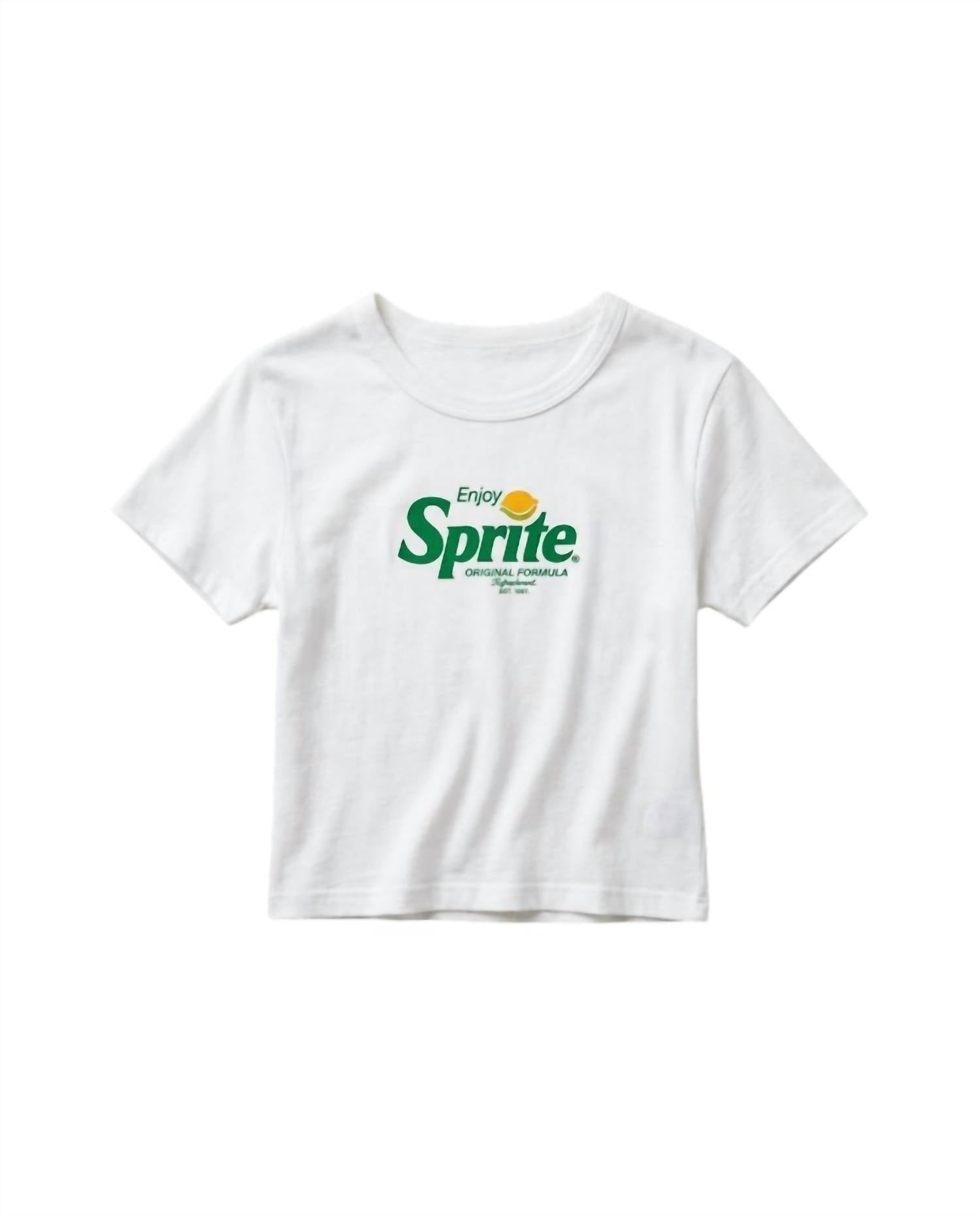 The Laundry Room - Women's Sprite Ribbed Baby Tee