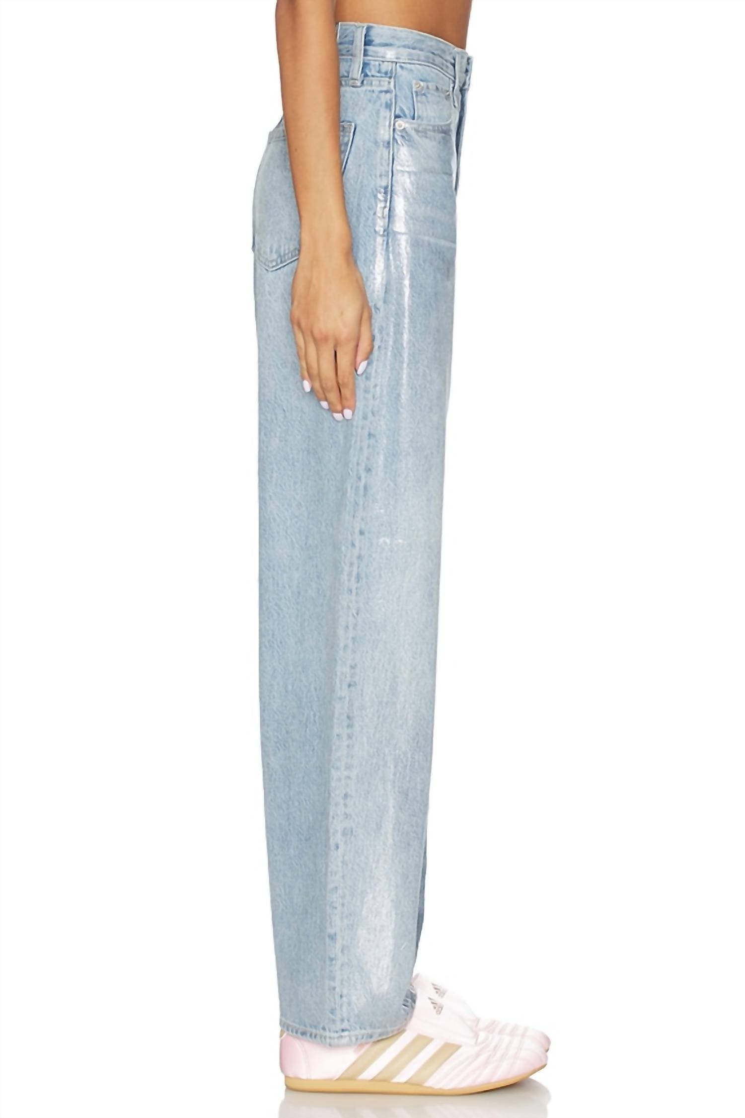 Pistola - Wes High Rise Barrel Jeans