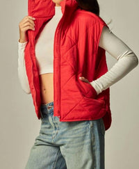 Love Poem - Boxy Quilted Puffer Vest