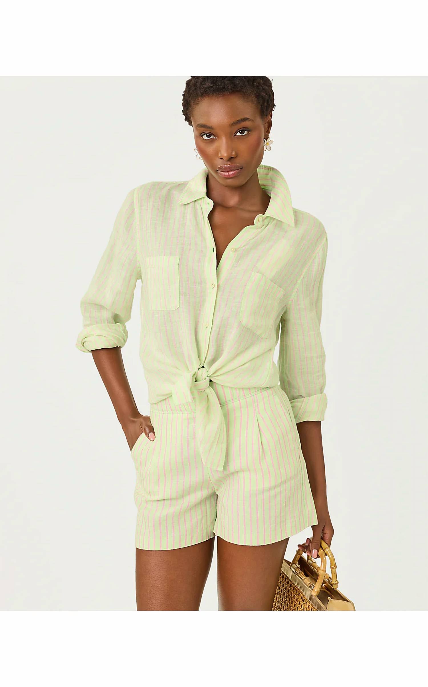 Lilly Pulitzer - Captina Linen Shorts