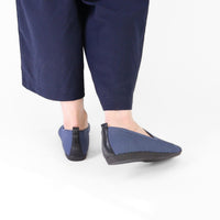 bussola Women's Vista Knit Low Loafers in shadow blue - women's flats - view 8