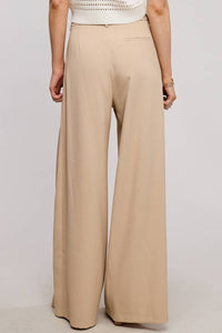 Mimosa - Sloan Wide Leg Pleated Trousers