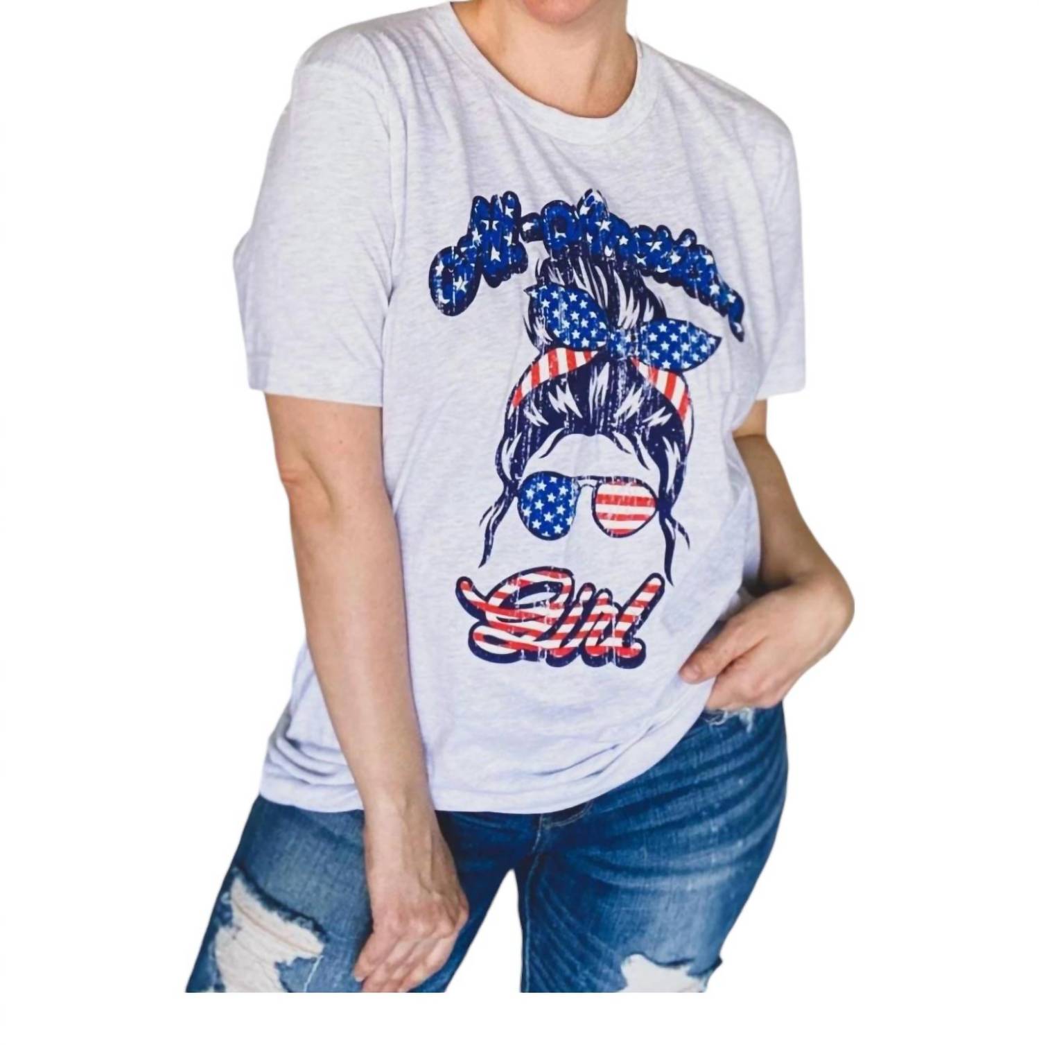 She Shed - All American Girl Tee