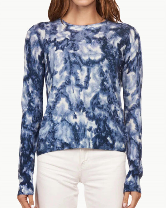 Autumn Cashmere - Floral Print Crew Sweater