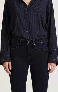 mavi Vicky Bootcut Jeans in ink feather luxe - women's jeans - view 4