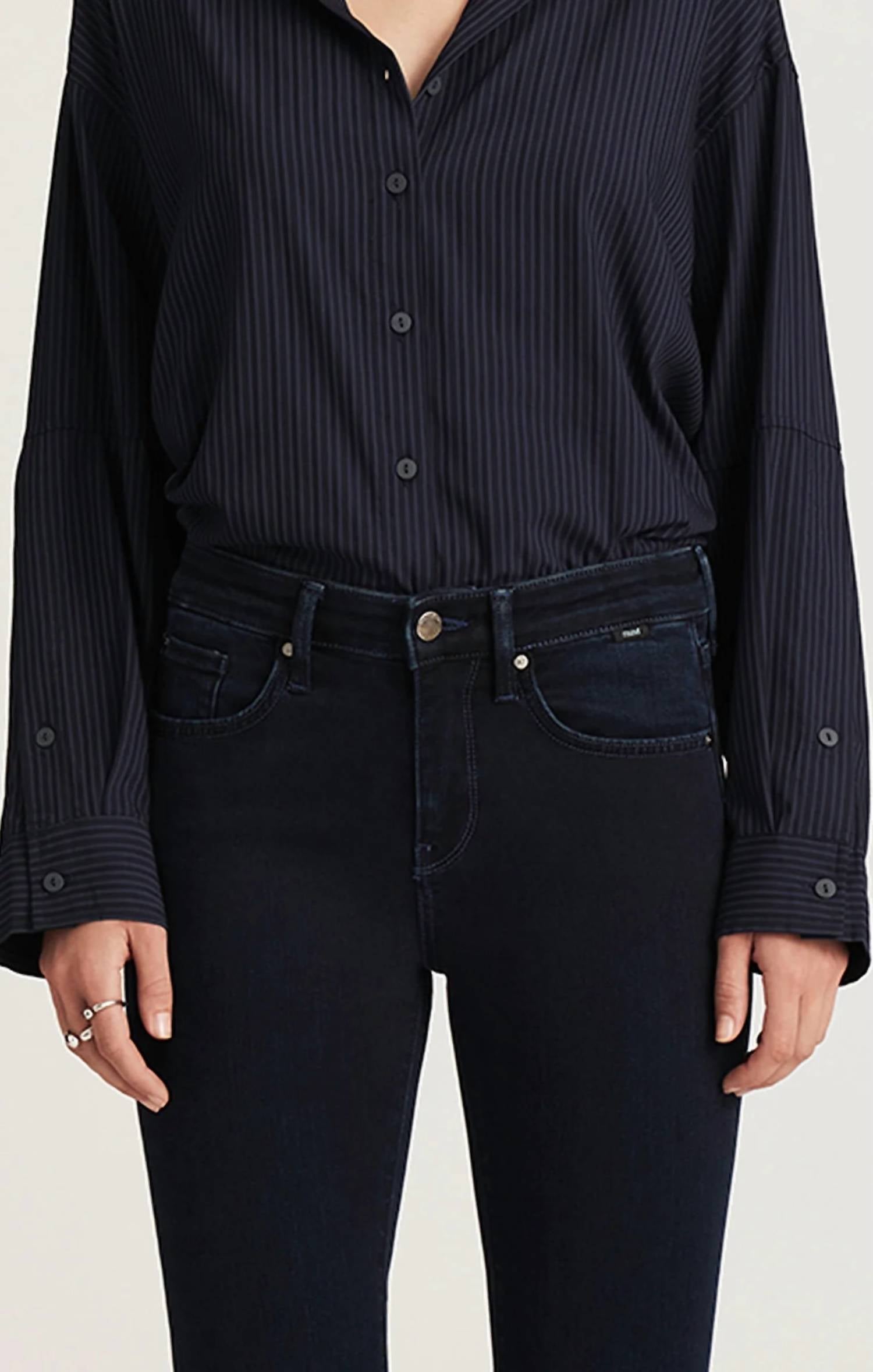 mavi Vicky Bootcut Jeans in ink feather luxe - women's jeans - view 4