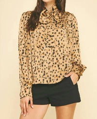Pinch - Evelyn Tie Neck Blouse