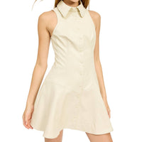 En Saison - Barrett Faux Leather Mini Dress
