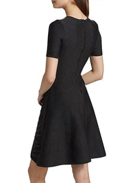 Oscar De La Renta - Fern Embellished Knit Dress