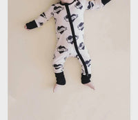 Lucky Panda Kids - Mom Tattoo Zip Romper