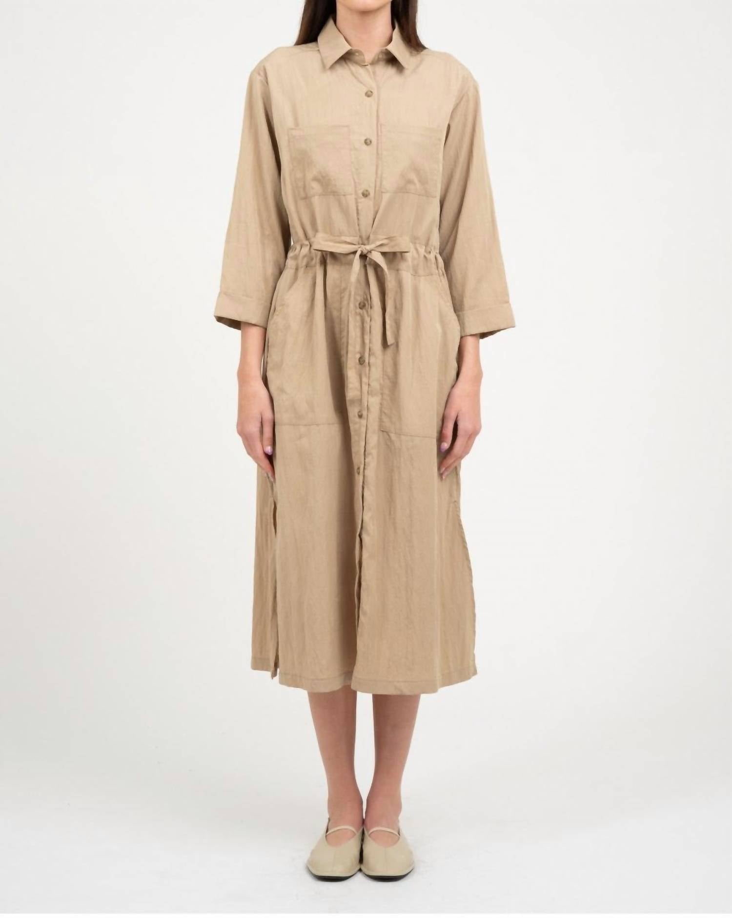 Elle Grey - Lydia Long Shirt Dress