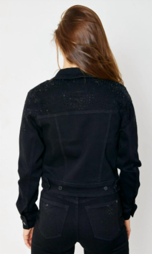 Judy Blue - Denim Jacket With Rhinestone Embellishments