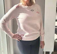 J. Society - Lips Long Sleeve Sweater