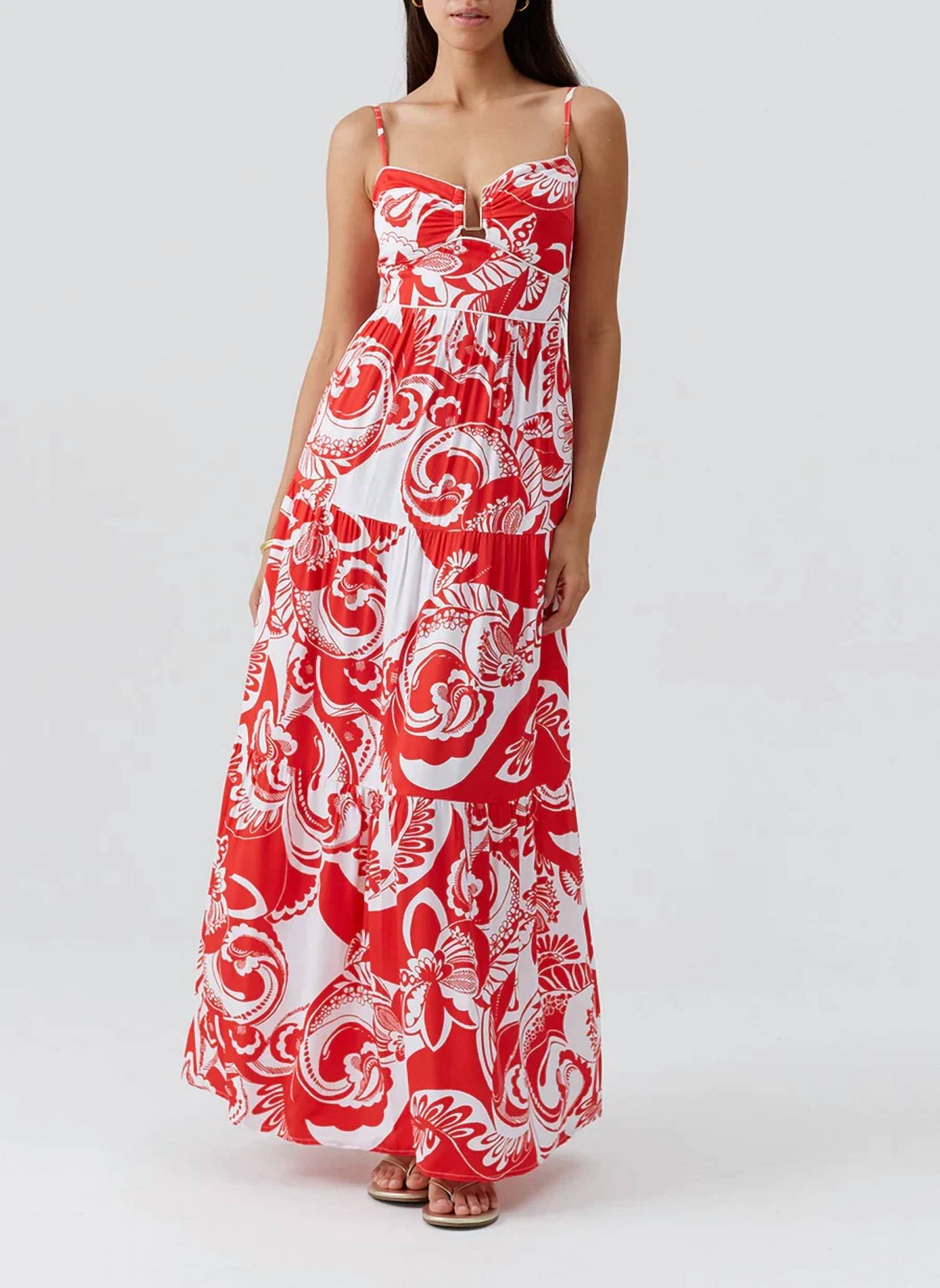 Melissa Odabash - Paola Floral Maxi Dress