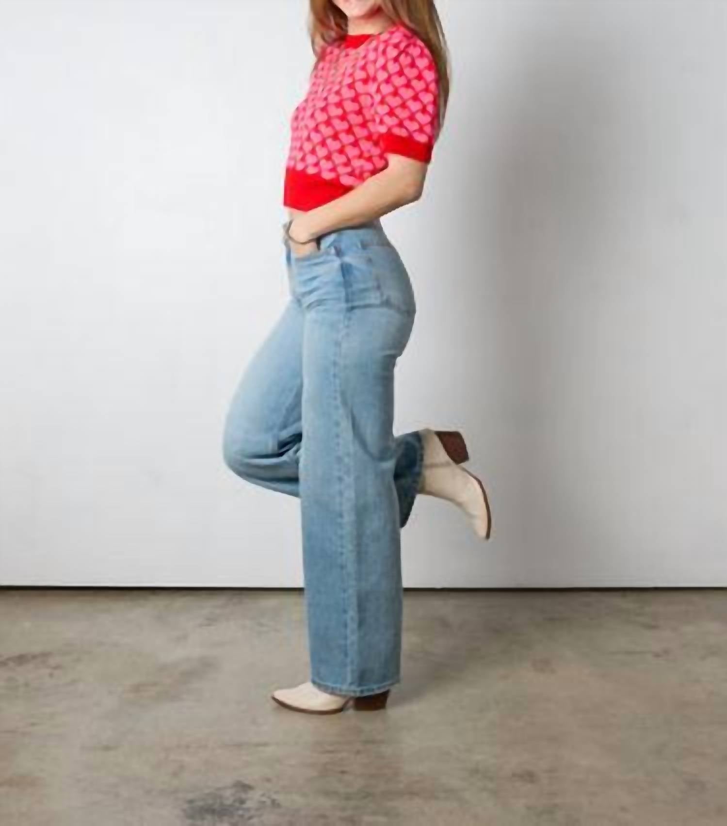 Day + Moon - Cupid Cropped Sweater